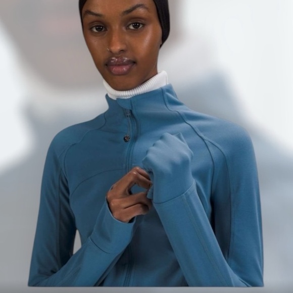 Lululemon Nulu Cropped Define Jacket - Denim - Picture 8 of 10